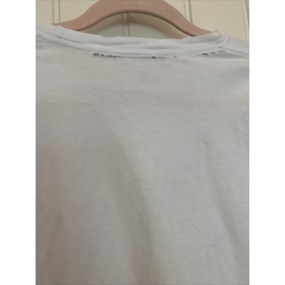 Lulusimonstudio Small Distressed Sea Shell White T Shirt - Picture 13 of 16